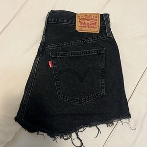 Levi Strauss Black Shorts - Like New!